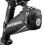 Bolsa de selim para bicicleta Rockbros C28, preta