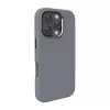 Capa de silicone MagSafe Puro Icon Mag Pro para iPhone 16 Pro Max, cinzento-escuro