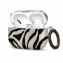 Capa Tech-Protect Lamano para Apple AirPods Pro 3 com mosquetão, Nature Muse (preta e bege)