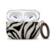 Capa Tech-Protect Lamano para Apple AirPods Pro 3 com mosquetão, Nature Muse (preta e bege)