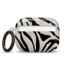 Capa Tech-Protect Lamano para Apple AirPods Pro 3 com mosquetão, Nature Muse (preta e bege)