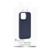 Capa de silicone MagSafe Puro Icon Mag Pro para Apple iPhone 15 Pro Max, azul-escuro