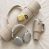 Capa Tech-Protect Lamano para Apple AirPods Pro 3 com mosquetão, Lemon Haze (amarelo e branco)