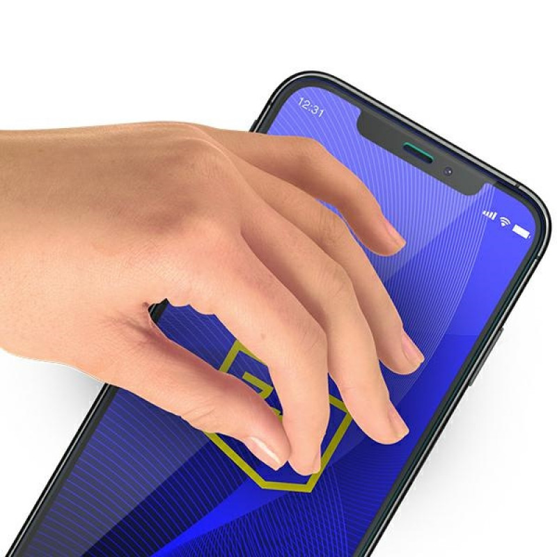 Protetor de ecrã em vidro híbrido 3MK FlexibleGlass para Motorola Moto G72, 3MK4198
