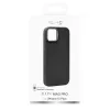 Capa de silicone MagSafe Puro Icon Mag Pro com botões metálicos para Apple iPhone 15 Plus, preta