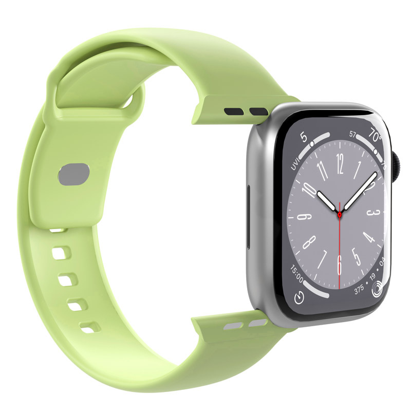 Pulseira Puro ICON para Apple Watch 40/41/42 mm, S/M e M/L, verde matcha