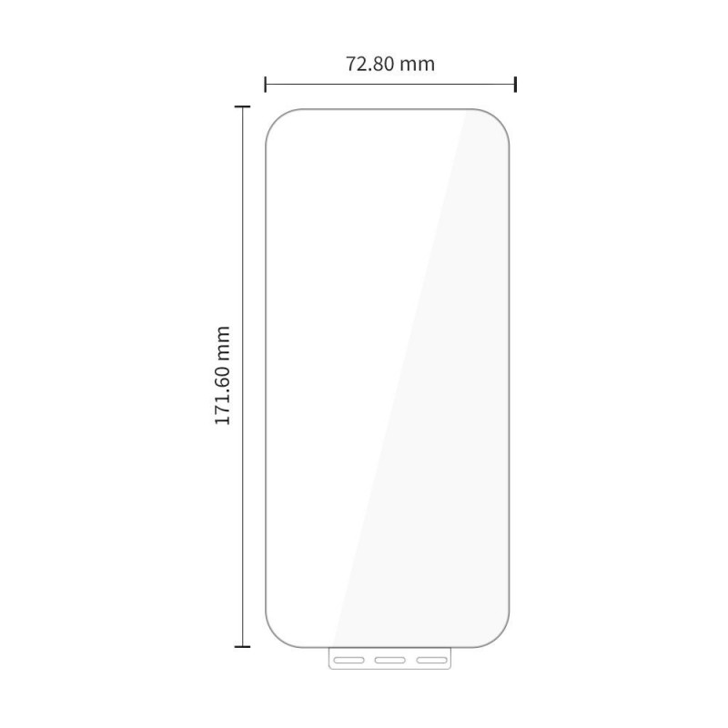 Película de hidrogel Tech-Protect Hydro Flex+ para Motorola Edge 70 Fusion / 70 Fusion+ 5G, transparente (2 un.)