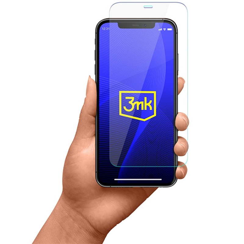 Protetor de ecrã em vidro híbrido 3MK FlexibleGlass para Xiaomi 12T / 12T Pro, 3MK4162