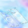 Capa Clear Corner Case MagSafe para iPhone 16 Plus, transparente Hurtel