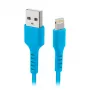SBS TECABLEUSBIP589A Cabo USB-A para Lightning, 1 m, Azul