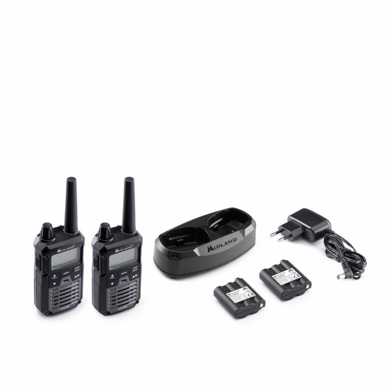 Midland XT70 Pro Duo Walkie Talkie Preto