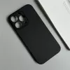 Capa mole Hurtel para iPhone 16 Pro Max, preta