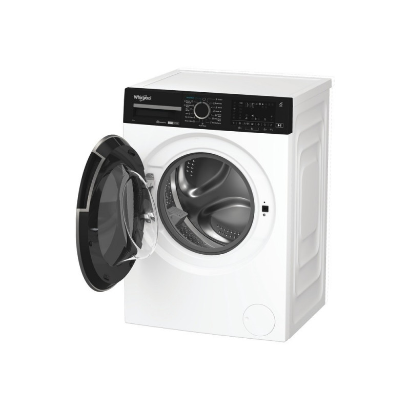 Máquina de lavar roupa de carregamento frontal Whirlpool WPM 87W ADS EE, 8 kg, 1400 RPM, branca