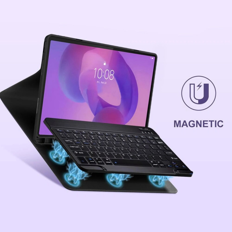 Tech-Protect SmartCase Pen + Teclado para Lenovo Idea Tab Plus 12.1 (TB-361), Preto