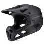 Capacete de bicicleta integral Wozinsky com viseira amovível, 60-62 cm, preto