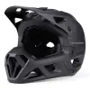 Capacete de bicicleta integral Wozinsky com viseira amovível, 60-62 cm, preto