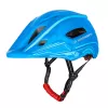 Capacete de bicicleta integral para crianças Wozinsky com luz traseira USB, tamanho S (52-56 cm), azul