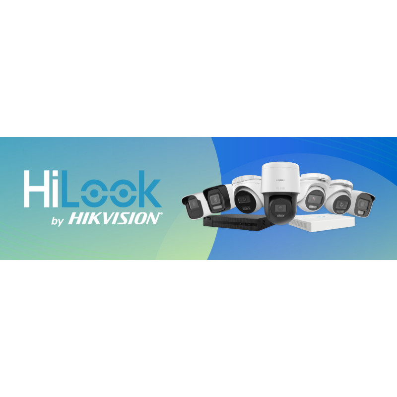Câmara IP Bullet 2MP HiLook by Hikvision IPCAM-B2, 2,8 mm