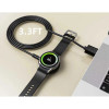 Cabo de carregamento magnético Tech-Protect MC03 UltraBoost USB-A 100 cm para Samsung Galaxy Watch, preto