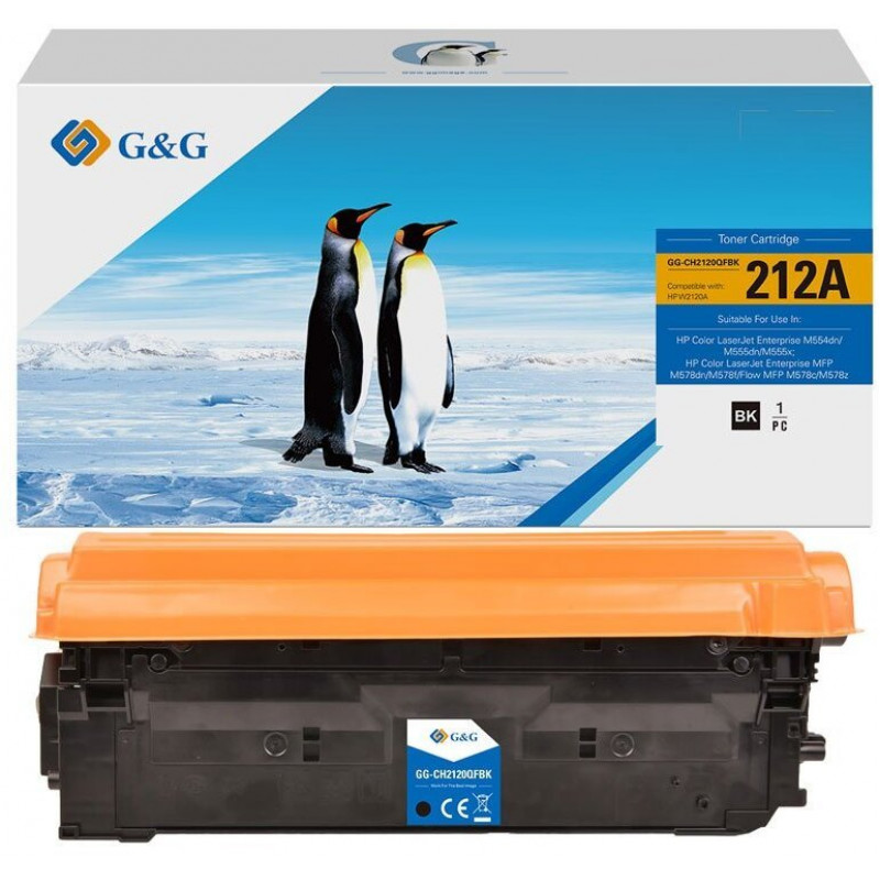 Toner compatível G&G para HP 212A (W2120A) (21004)