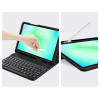 Capa com teclado Tech-Protect SmartCase Pen + Keyboard para Samsung Galaxy Tab A9+ / A11+ 11.0 (X210 / X215 / X216 / X230 / X235 / X236), preta