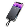 UGREEN PB526 10000mAh 20W Power Bank com cabo USB-C integrado
