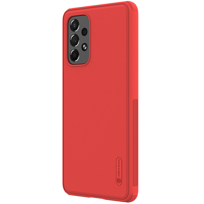 Capa Nillkin Super Frosted Shield Pro para Samsung Galaxy A73, vermelha