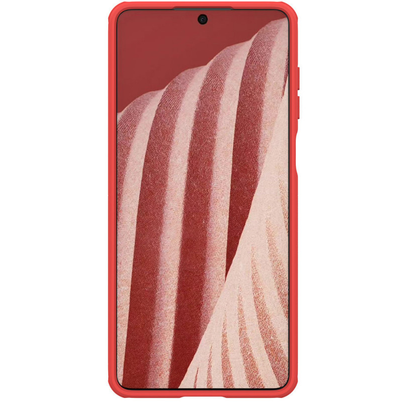 Capa Nillkin Super Frosted Shield Pro para Samsung Galaxy A73, vermelha