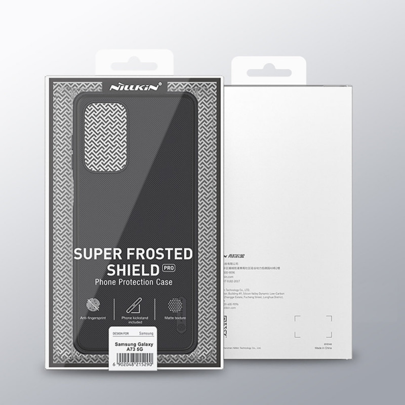 Capa Nillkin Super Frosted Shield Pro para Samsung Galaxy A73, vermelha