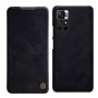 Capa Nillkin Qin para Xiaomi Redmi Note 11T 5G / Poco M4 Pro 5G, preta