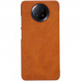 [CR] Nillkin Capa Qin para Xiaomi Redmi Note 9T 5G, Castanho (devolução de cliente)