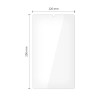 Tech-Protect Glass Fit+ Vidro Temperado para Samsung Galaxy Tab A9 / A11 8.7 (X110 / X115 / X133 / X135), Transparente (2 un.)