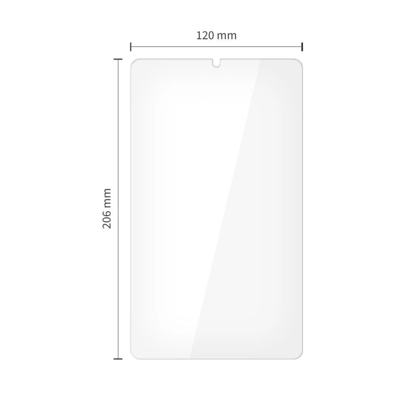 Tech-Protect Glass Fit+ Vidro Temperado para Samsung Galaxy Tab A9 / A11 8.7 (X110 / X115 / X133 / X135), Transparente (2 un.)
