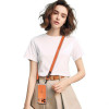Cordão de telemóvel Tech-Protect C6S Rope Crossbody, laranja cósmico
