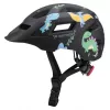 Capacete de BTT para crianças Wozinsky com viseira amovível, tamanho XS (48-52 cm), preto