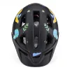 Capacete de BTT para crianças Wozinsky com viseira amovível, tamanho XS (48-52 cm), preto