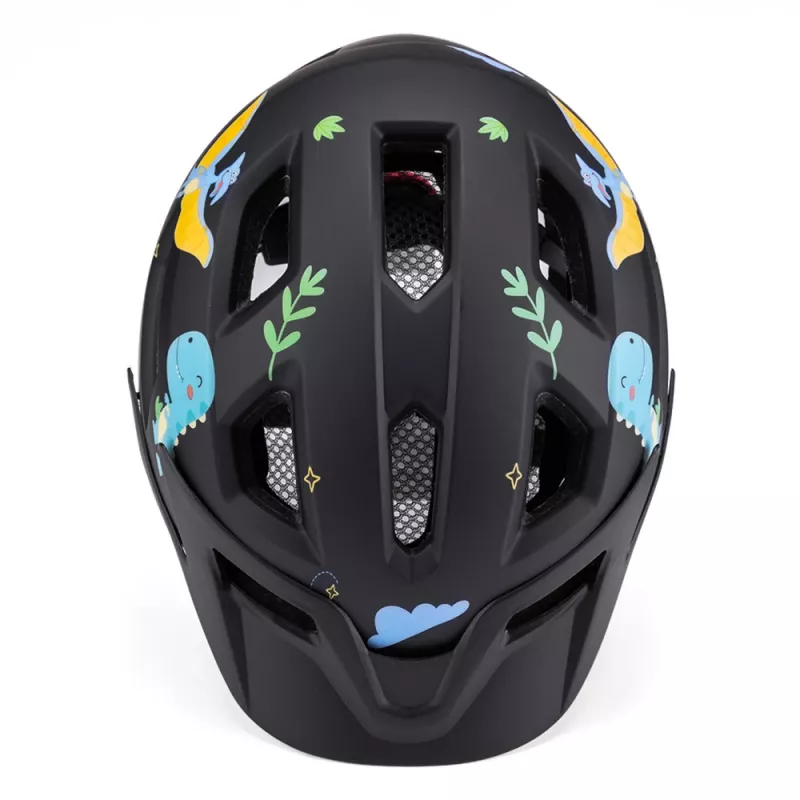 Capacete de BTT para crianças Wozinsky com viseira amovível, tamanho XS (48-52 cm), preto