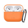 Capa Tech-Protect Silicone Hook para Apple AirPods Pro 3, Cosmic Orange