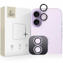 Tech-Protect Camring Fit+ proteções de lente para câmara para Apple iPhone 16 / 16 Plus / 17, Lavender