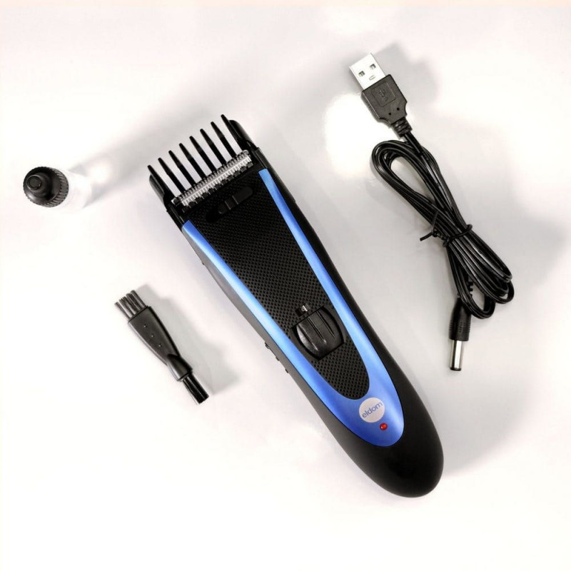 Máquina de cortar cabelo sem fios Eldom MG11U Razor, recarregável/rede elétrica
