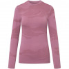 Conjunto de roupa interior térmica Viking Gasher Lady Set Merino para mulher, rosa, L