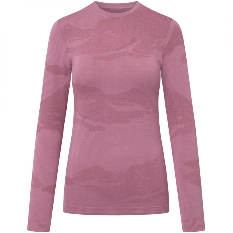 Conjunto Viking Gasher Lady Set Merino de roupa interior feminina, rosa, S