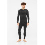 Conjunto de roupa interior masculina Viking Gasher Man Set Merino, preto, XL