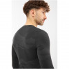 Conjunto de roupa interior masculina Viking Gasher Man Set Merino, preto, XL
