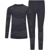 Conjunto de roupa interior masculina VIKING Gasher Man Set Merino, tamanho XL, azul-marinho