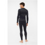 Conjunto de roupa interior interior masculina VIKING Gasher Man Set Merino, tamanho L, azul-marinho