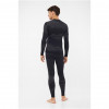 Conjunto de roupa interior masculina VIKING Gasher Man Set Merino, tamanho M, azul-marinho
