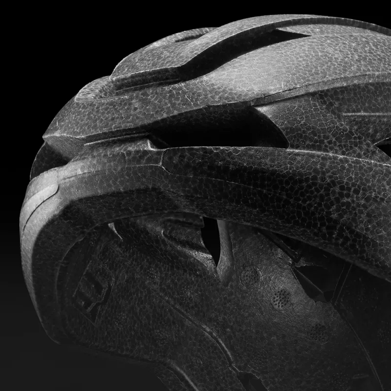 Capacete de bicicleta em fibra de carbono Rockbros LK-15 tamanho L (58-62cm), azul camaleão