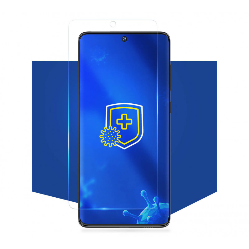 Película protetora de ecrã antimicrobiana 3MK SilverProtection+ para Samsung Galaxy S22