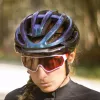 Capacete de ciclismo Rockbros HC-58C-M 55–58 cm, azul camaleão